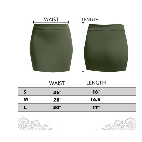 Women Pencil Mini Skirt Stretch Office Lady Bodycon Slim Fit Size S - Picture 5 of 5